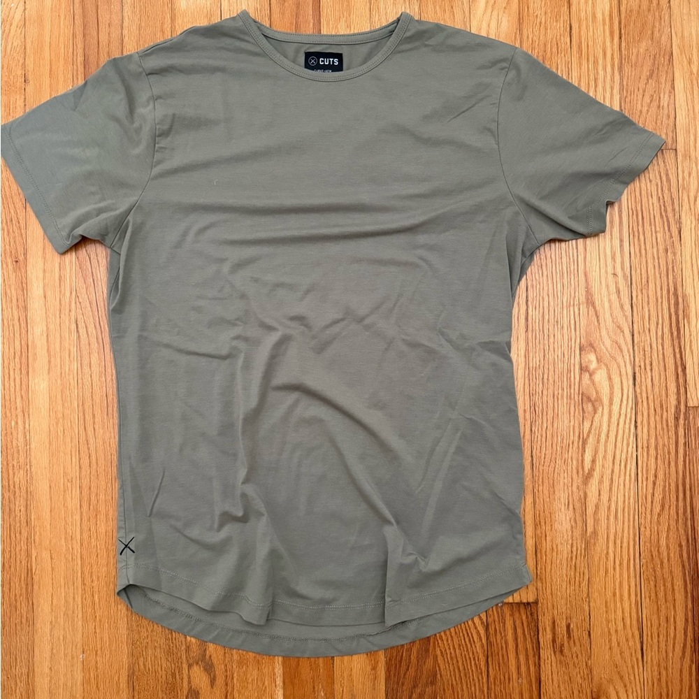 Cuts Clothing Sage Green Short Sleeve Tee